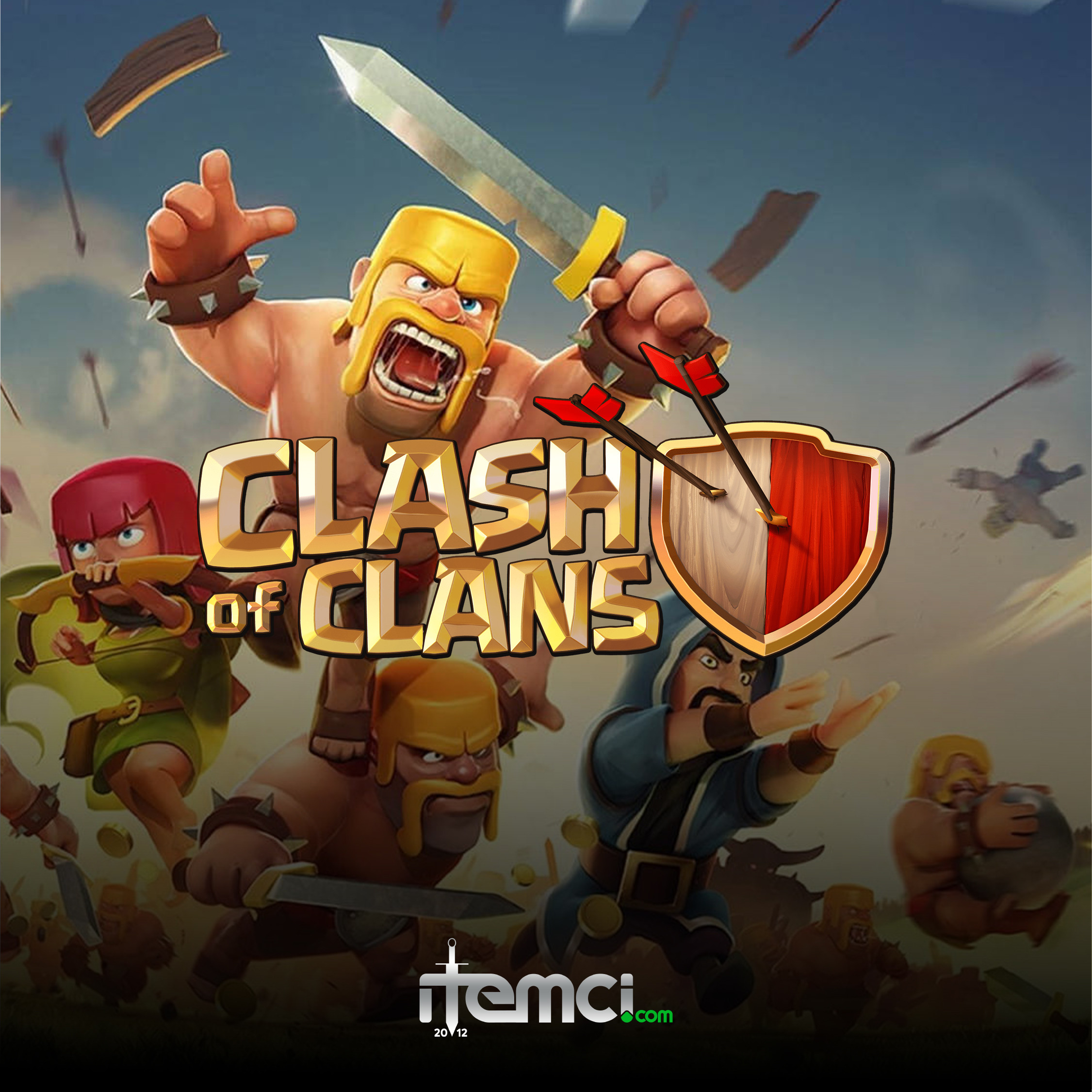 Clash Of Clans Yeşil Taş