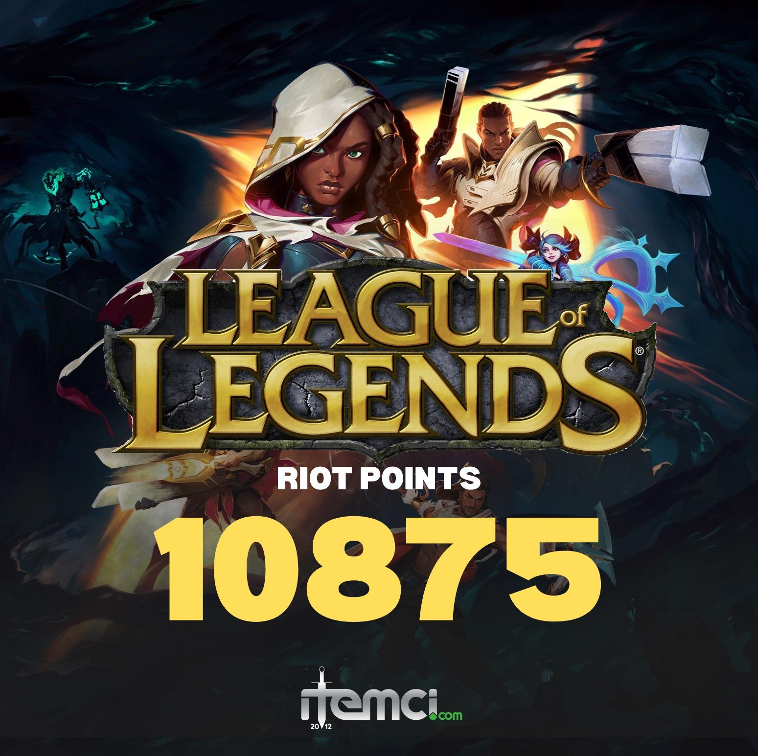 10875 League of Legends RP (Riot Pin)