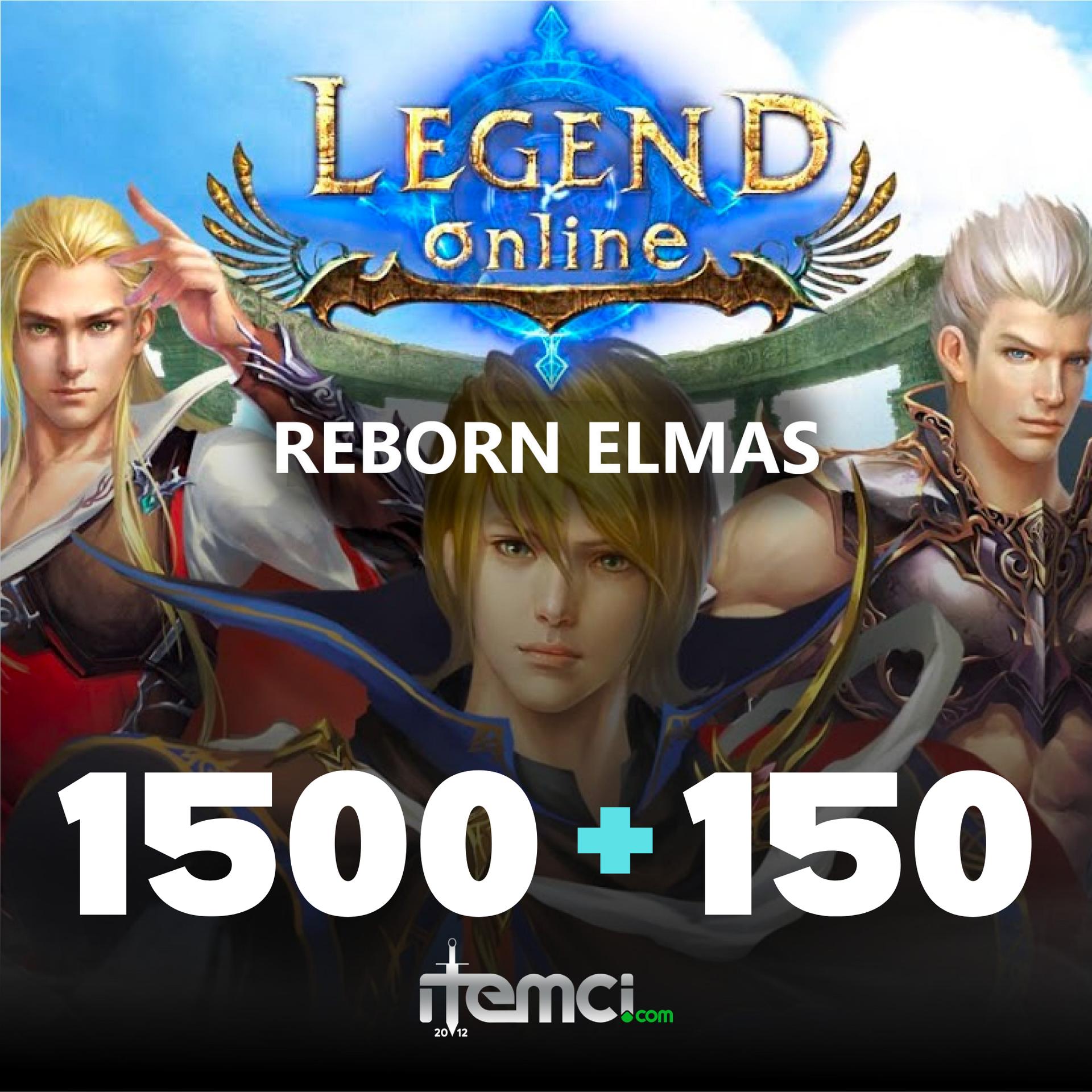 1500 + 150 Reborn Elmas