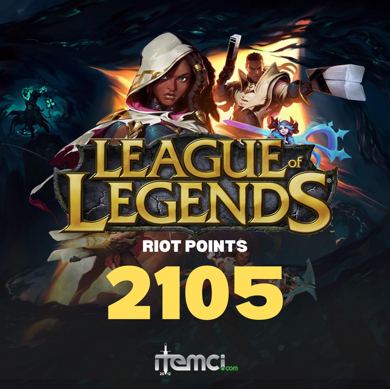 2105 League of Legends RP (Riot Pin)