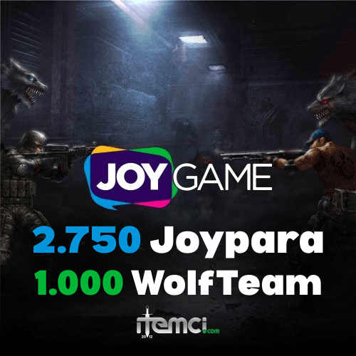 2.750 Joypara	1000 WolfTeam Nakit