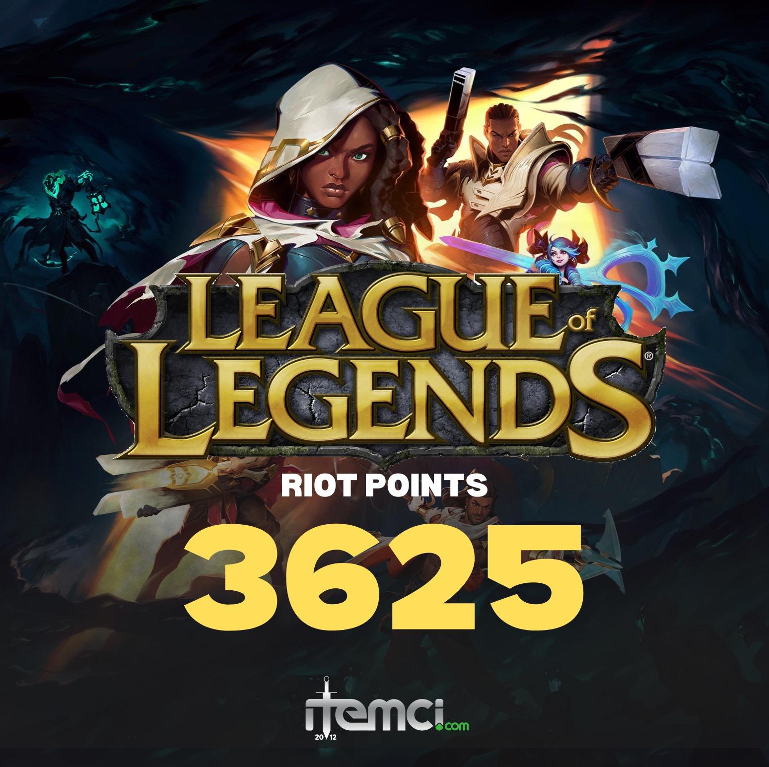 3625 League of Legends RP (Riot Pin)