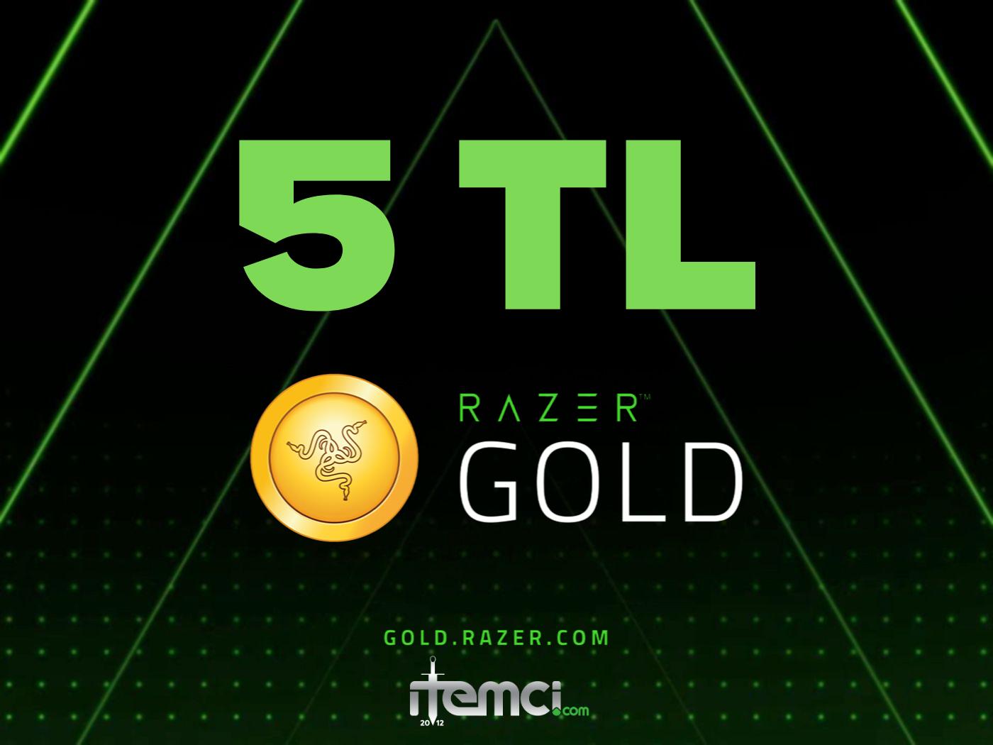 5 TL Razer Gold Pin