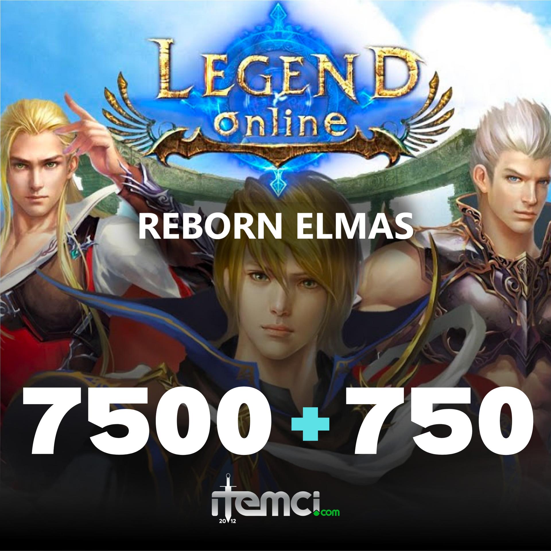 7500 + 750 Reborn Elmas