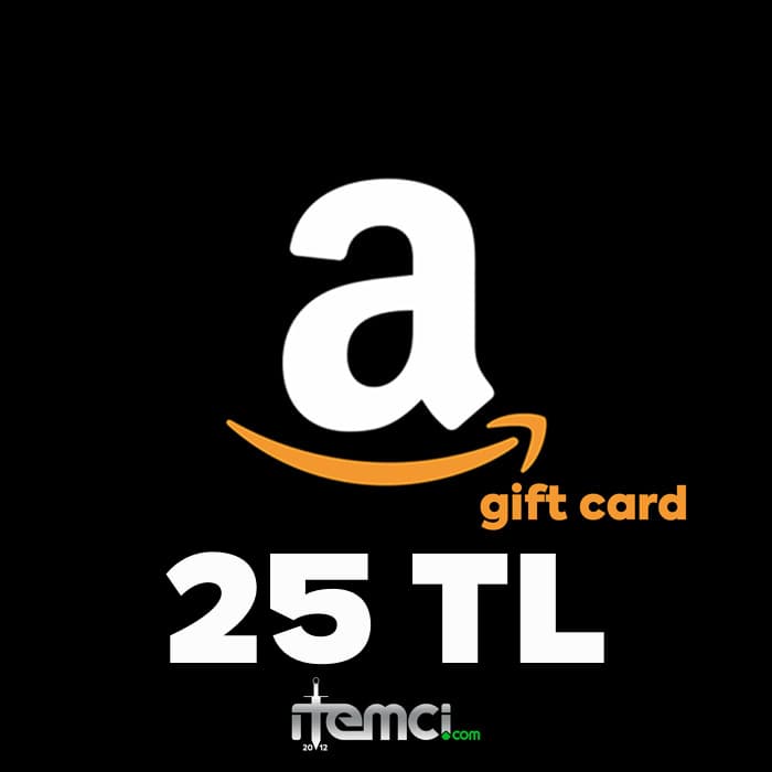 Amazon Hediye Kartı 25 TL