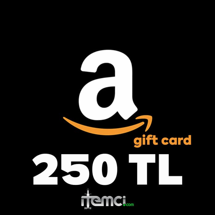 Amazon Hediye Kartı TL 250 TL