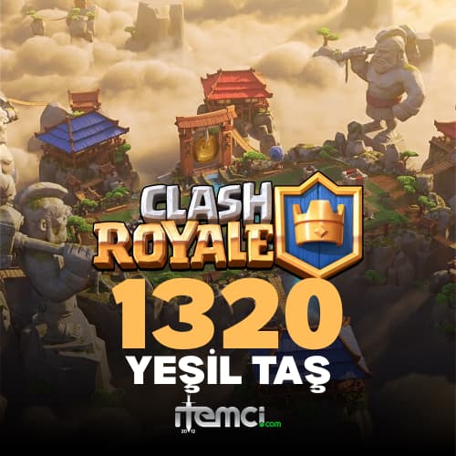 Clash Royale 1320 Yeşil Taş
