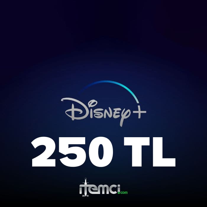 Disney Plus 250 TL Hediye Kartı
