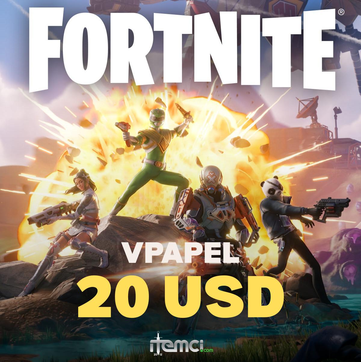 Fortnite Vpapel 20 USD