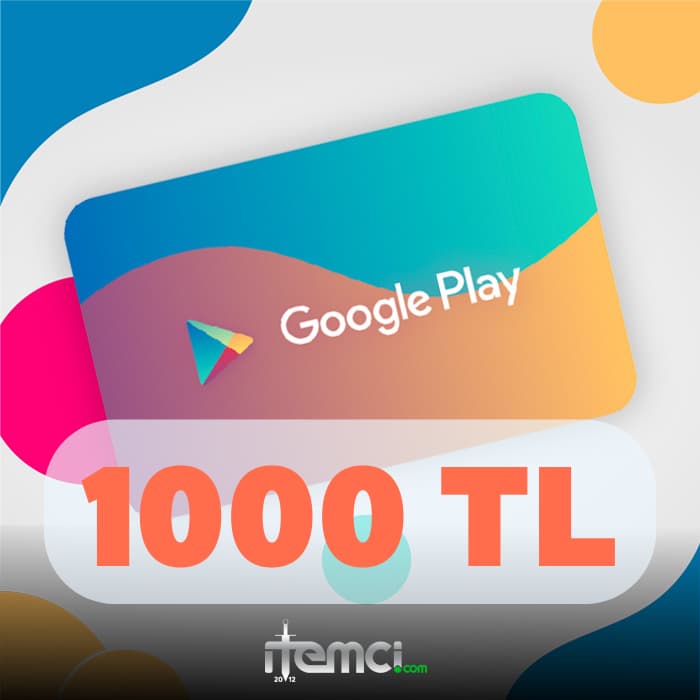 Google Play hediye kodu 1000 TL