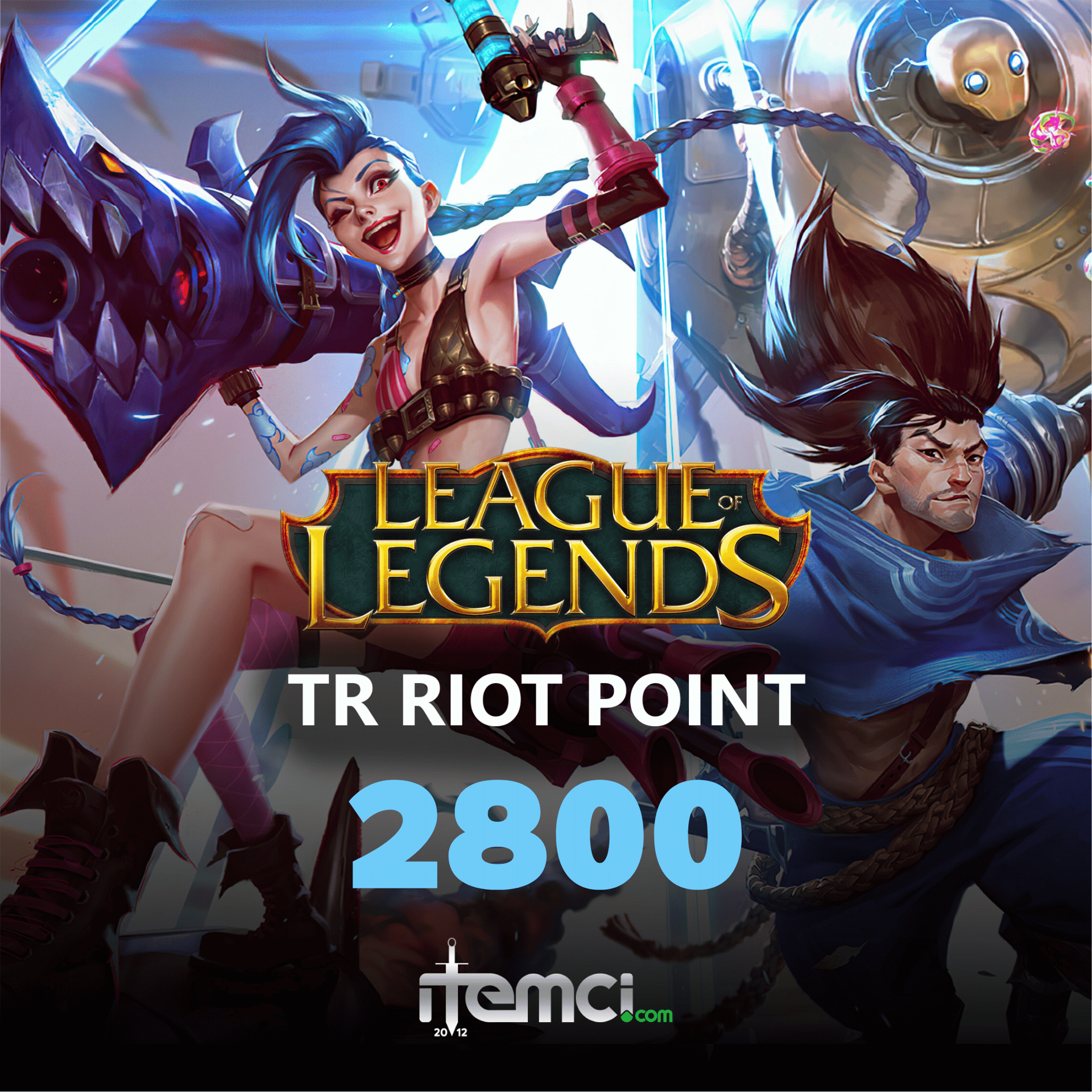 League Of Legends 2800 Riot Points - TR
