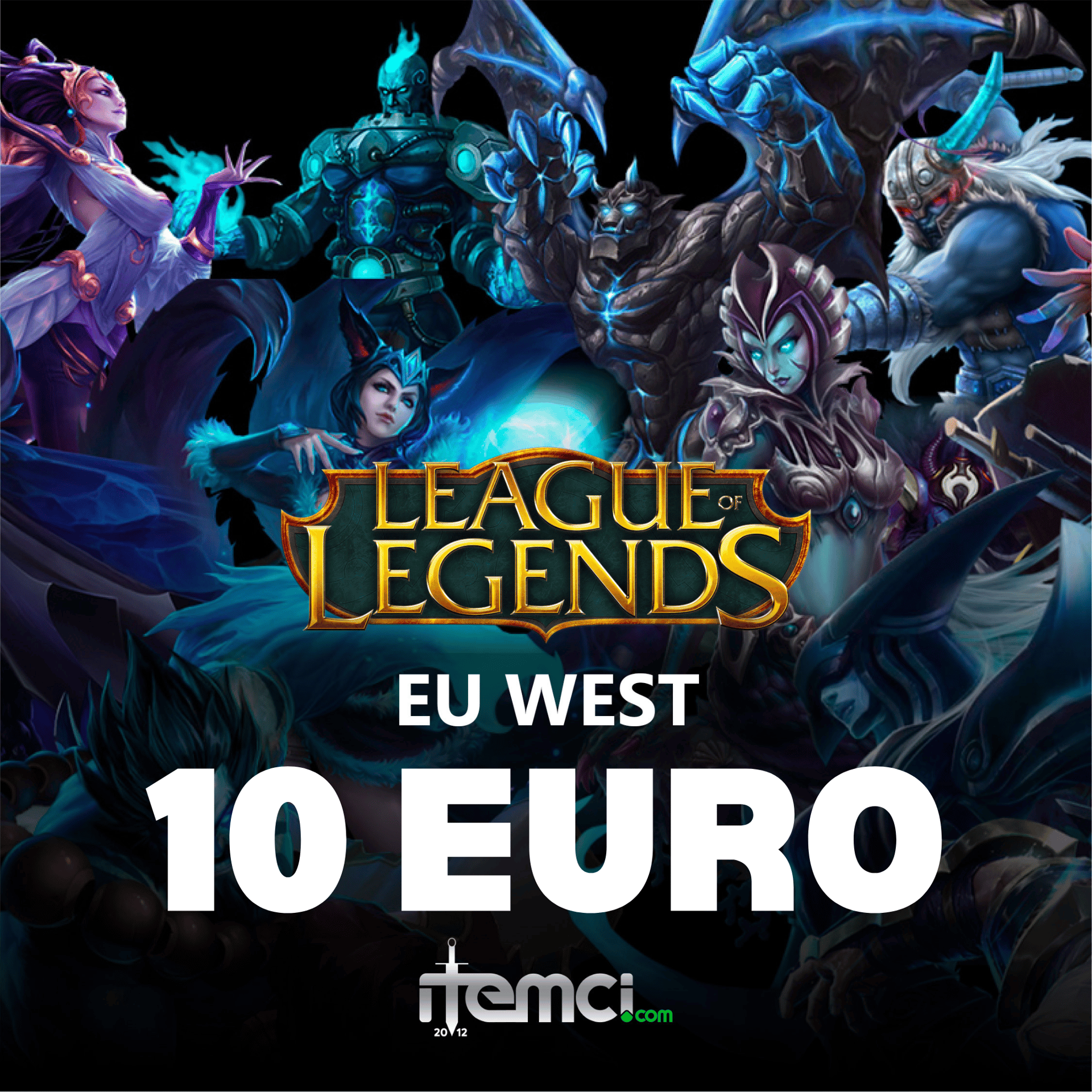 League Of Legends Eu West 10 EURO