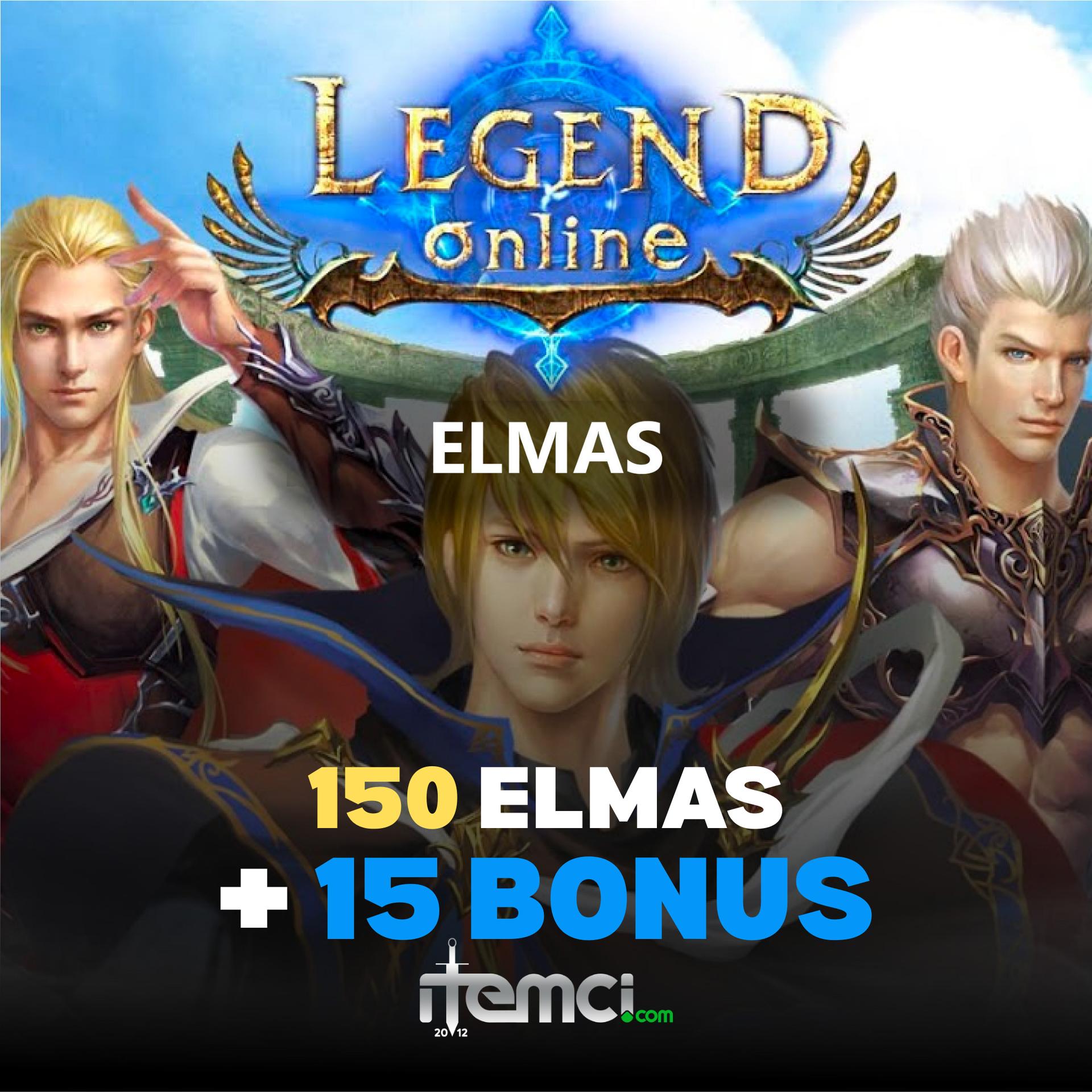 Legend 150 Elmas + 15 Bonus