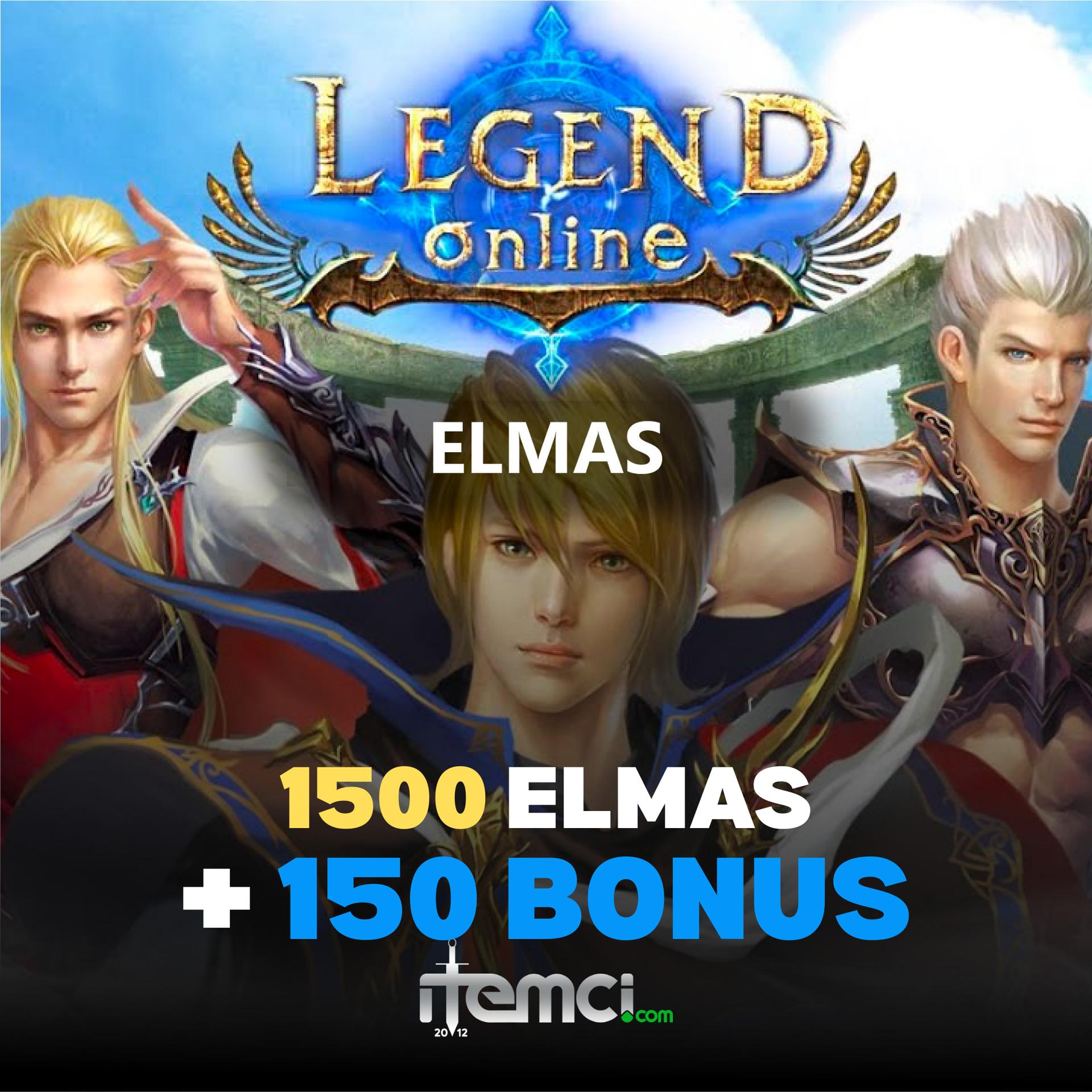 Legend 1500 Elmas + 150 Bonus