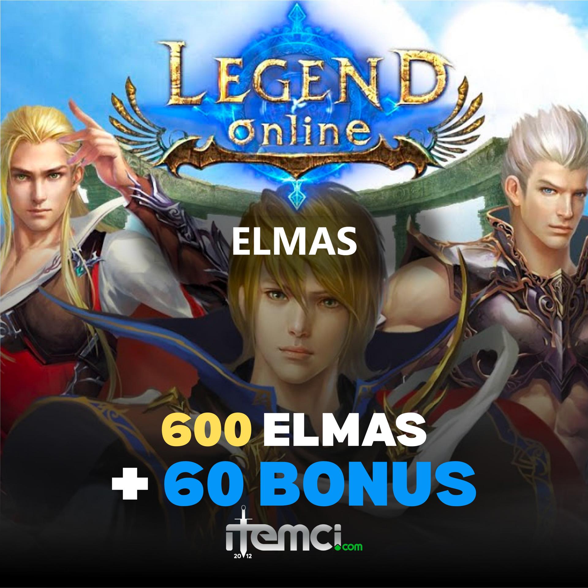 Legend 600 Elmas + 60 Bonus