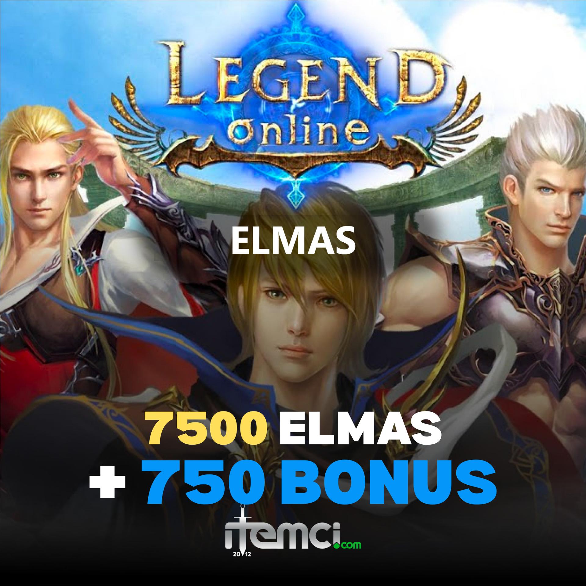 Legend 7500 + 750 Elmas Bonus