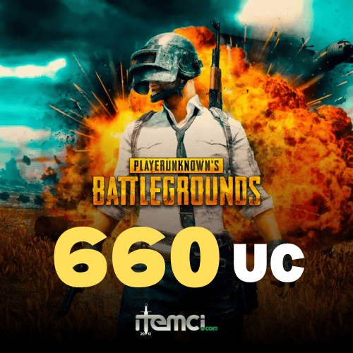 PUBG Mobile 660 UC (ID Yükleme)