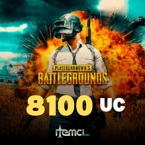 PUBG Mobile 8100 UC