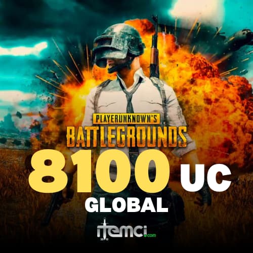 PUBG Mobile - 8100 UC Global