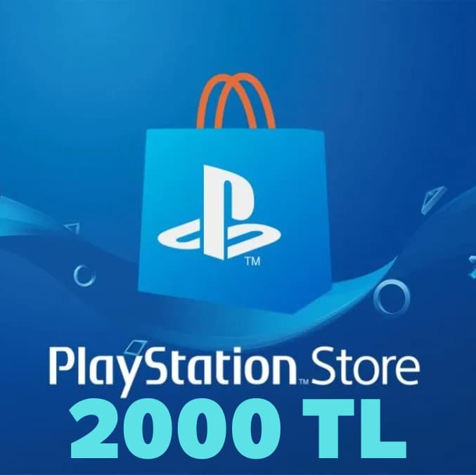 Sony PlayStation Store 2000 TL Hediye Kartı