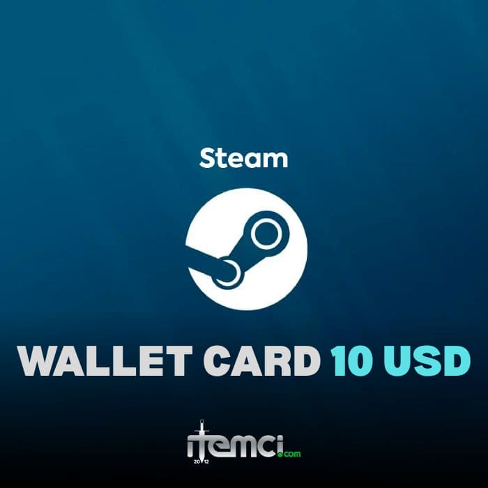 Steam Wallet Card 10 USD