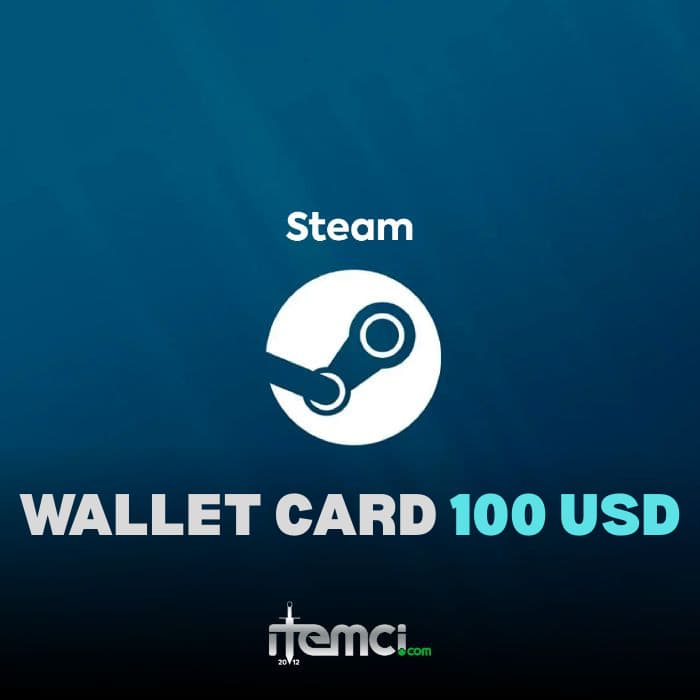 Steam Wallet Card 100 USD