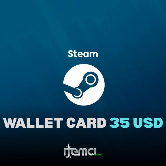 Steam Wallet Card 35 USD