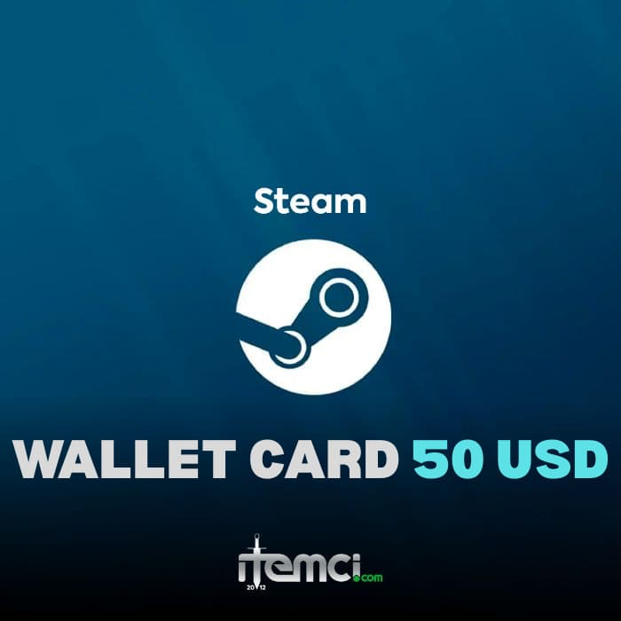 Steam Wallet Card 50 USD