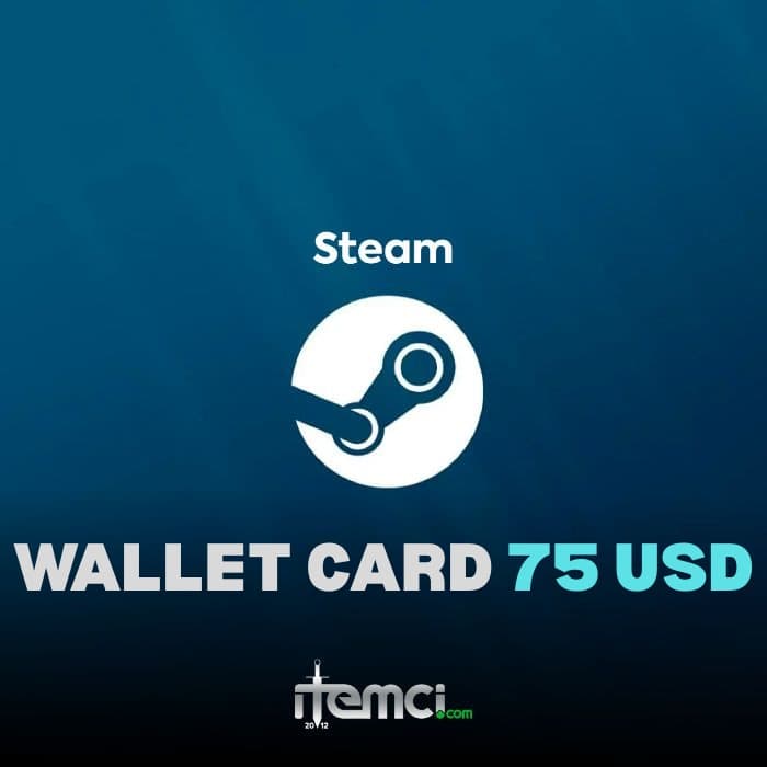 Steam Wallet Card 75 USD