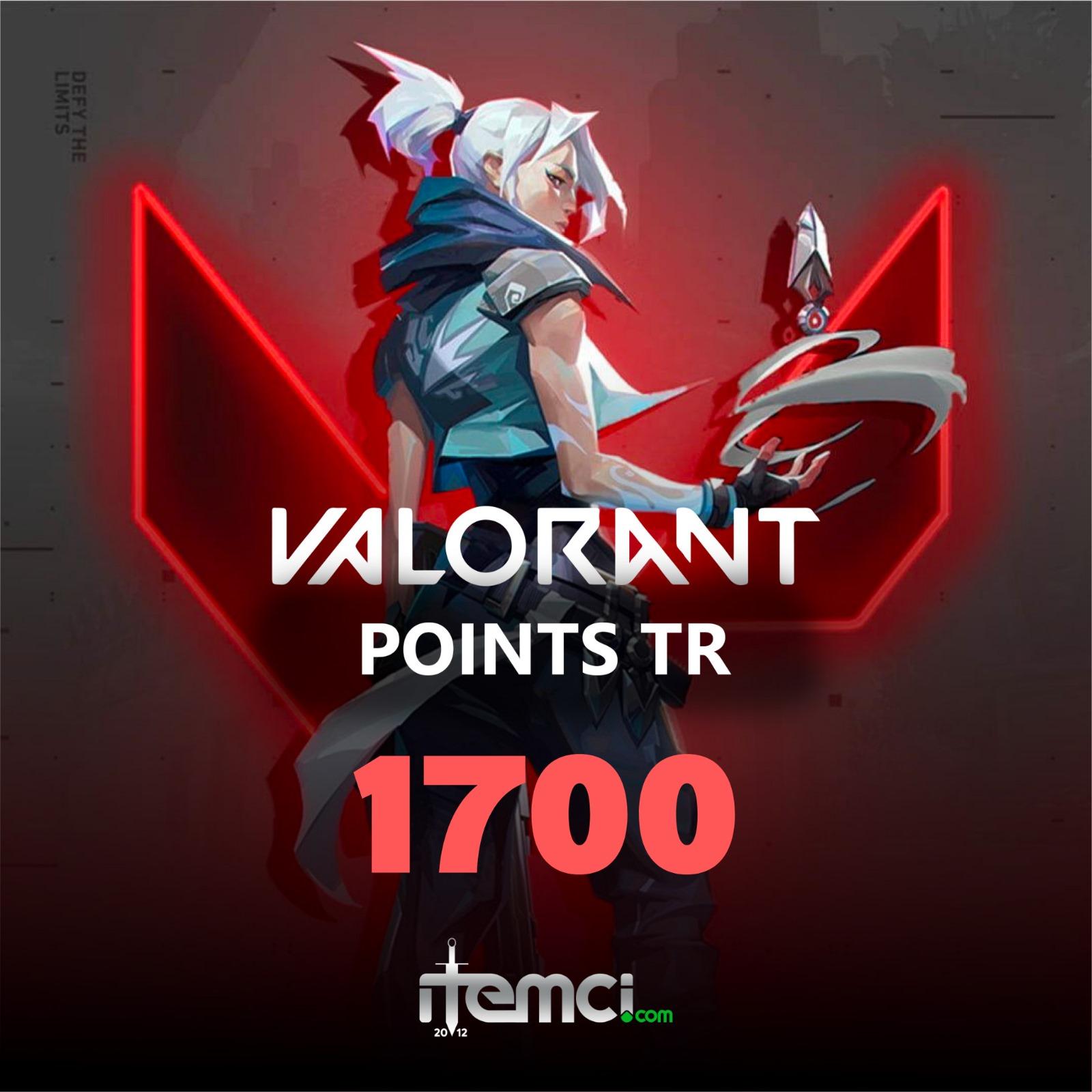 Valorant 1700 VP