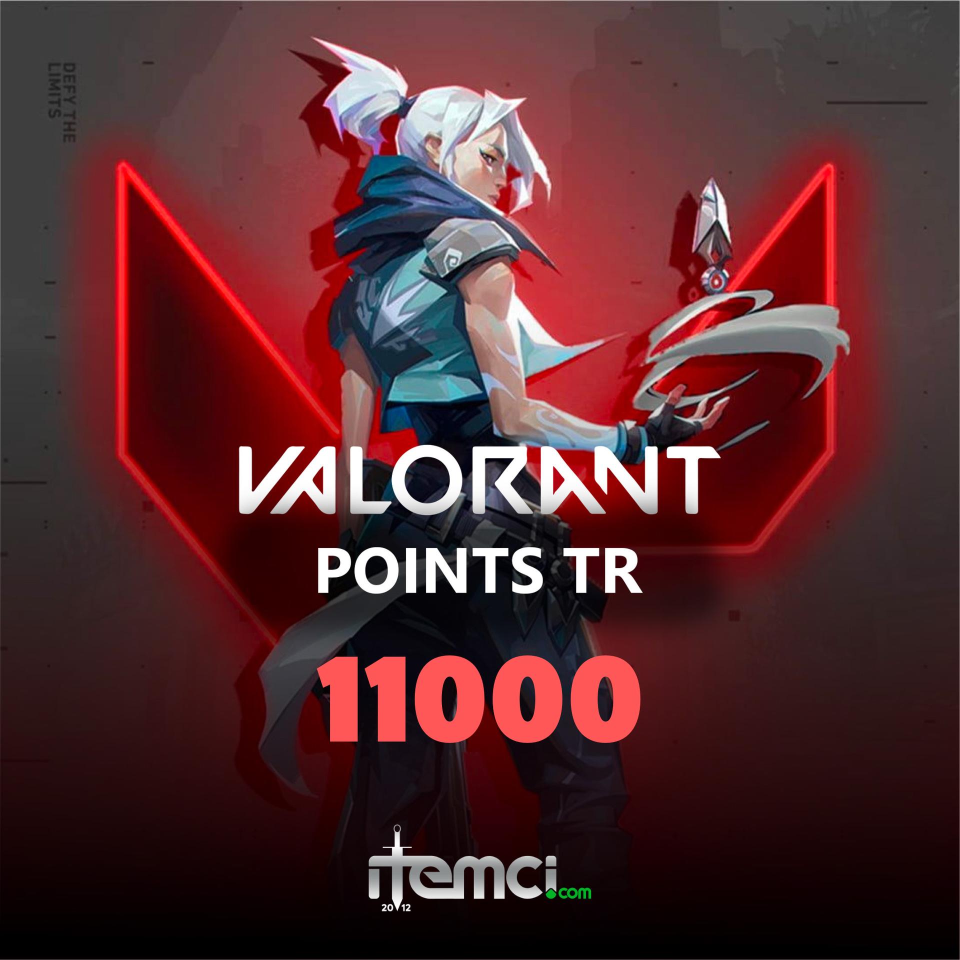Valorant Point 11000 VP	- TR