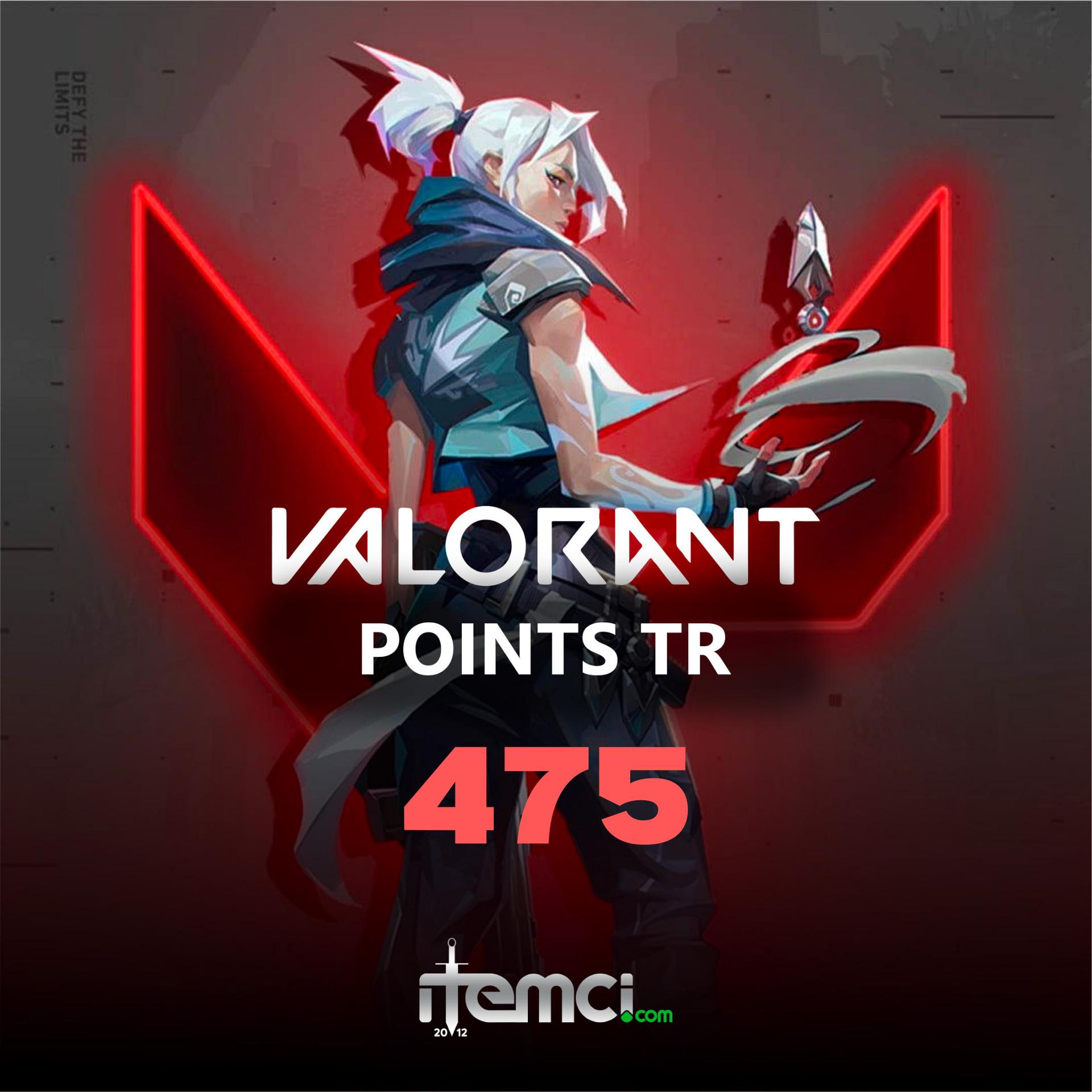 Valorant Point 475 VP - TR