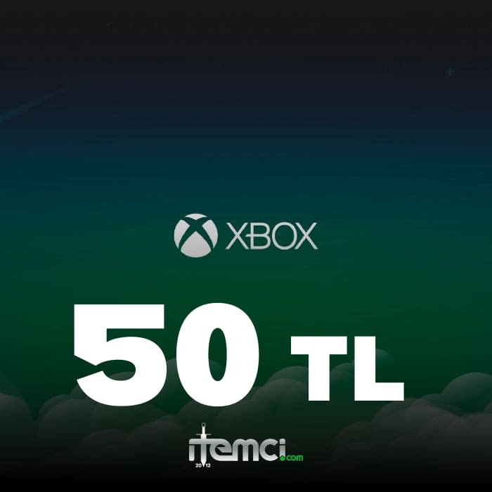 Xbox Live Hediye Kartı 50 TL