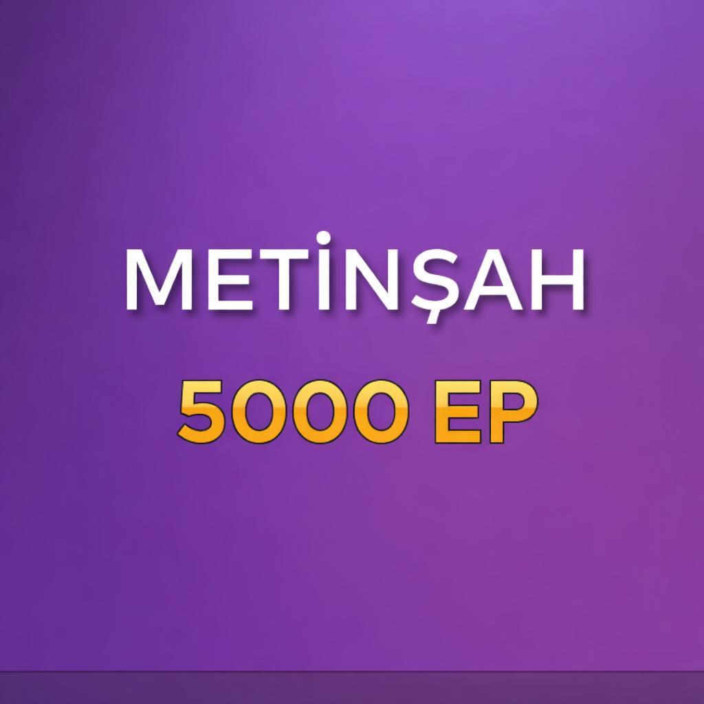 MetinŞah - 5000 EP