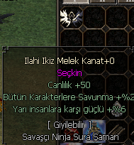 İLAHİ İKİZ MELEK KANAT ( KİNG WİNG )