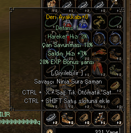 20 EXP DERİ AYAKKABI