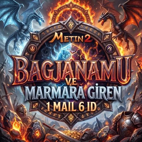 BAGJANAMU ve MARMARA GIREN 1 MAIL 6 ID HESAP