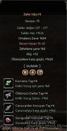 Zehir kılıcı 54