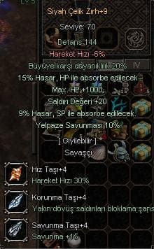 75 LV BEDENSEL +9 KEMERLİ FARMLIK
