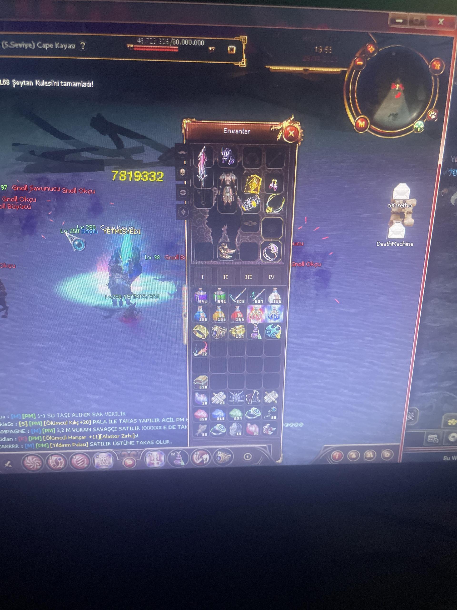 7.8m vuran hesap çift pet (310/250)