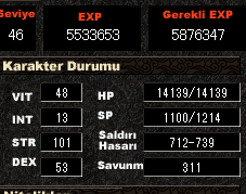 46 LEVEL ATI ZIRHLI SAVAŞCI