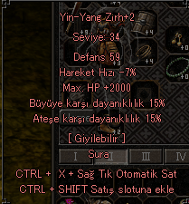 15 büyü 15 ateş 2k hp elit yinyang