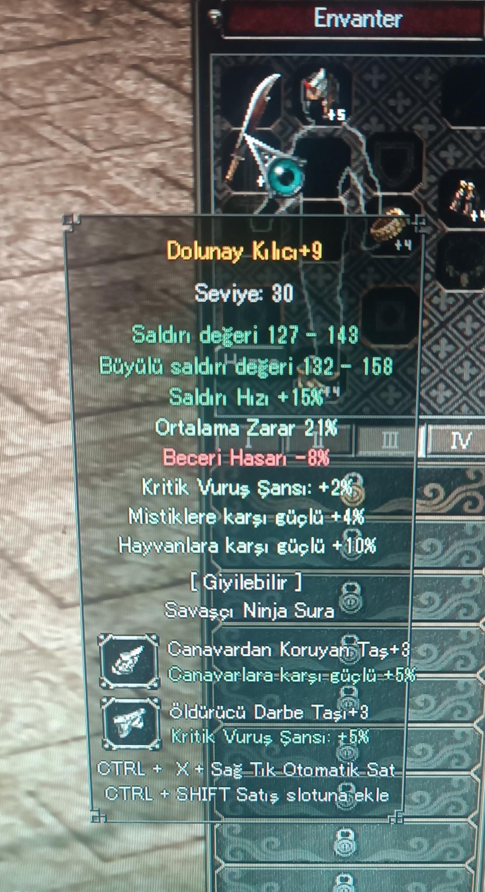 +9 dolunay 21 ORTALAMA +3 taşlı