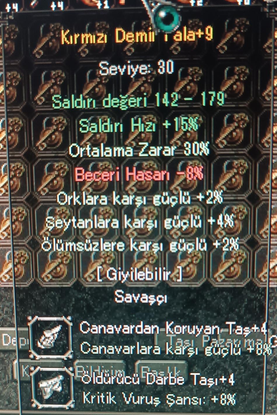 +9 30 ort KDP +4 fuul taşli fotoğraf mevcut
