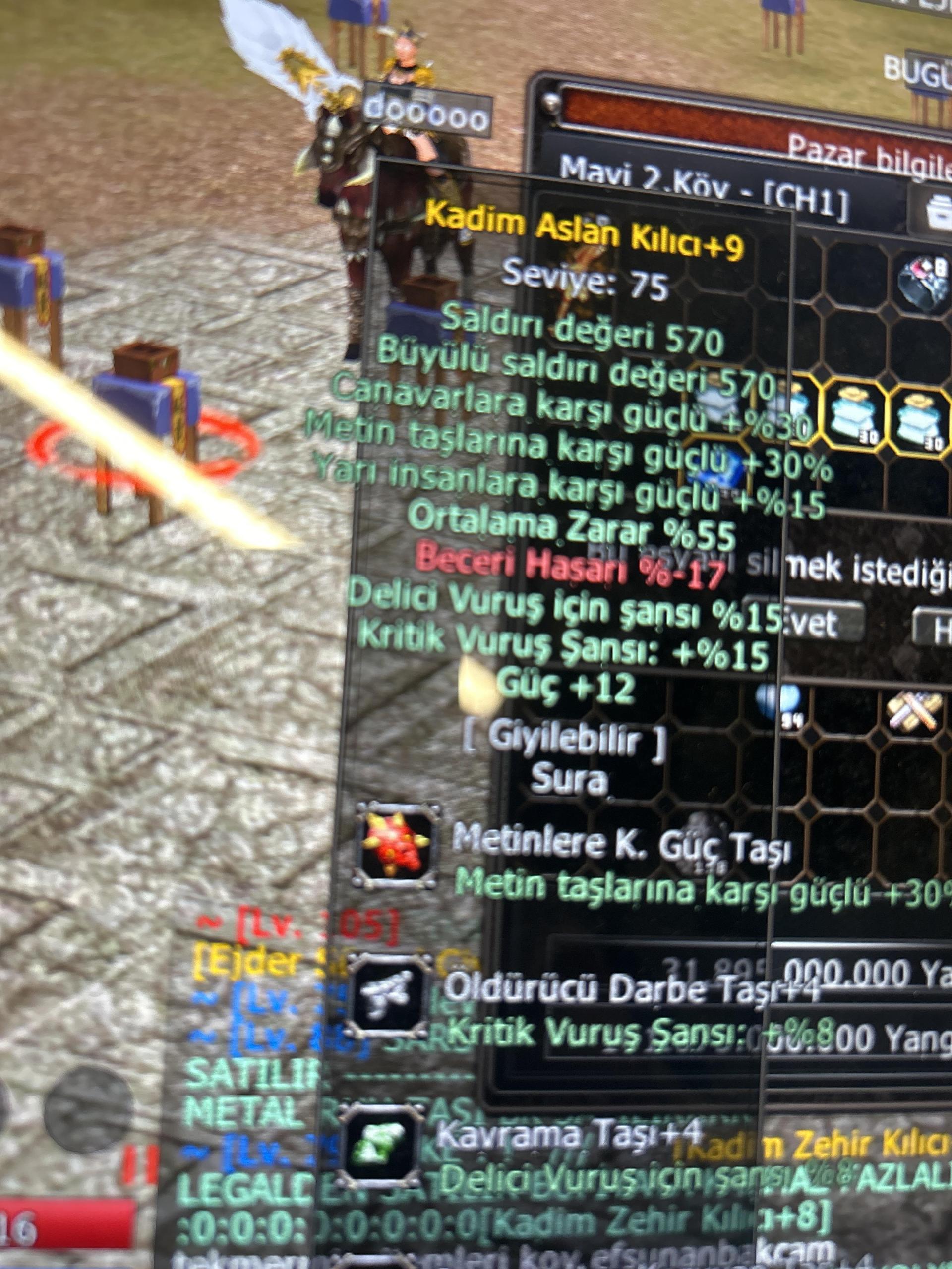33T 300TL 55ORT Kadim Aslan Metin Taşlı
