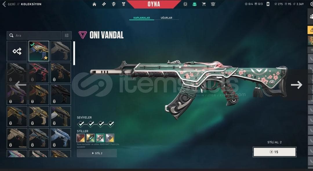 ONİ VANDAL AFRT PHANTOM TR