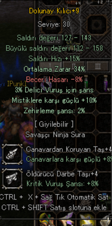 +9 DOLU - 34 ORT - 3 DELİCİ - ÇİFT +4 TAŞLI