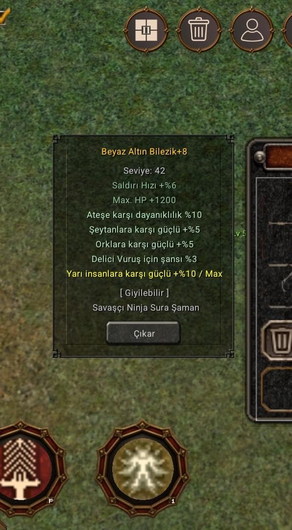 +8 10 yarı Beyaz altın bilezik