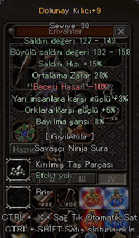 28 ORT +9 DOLU