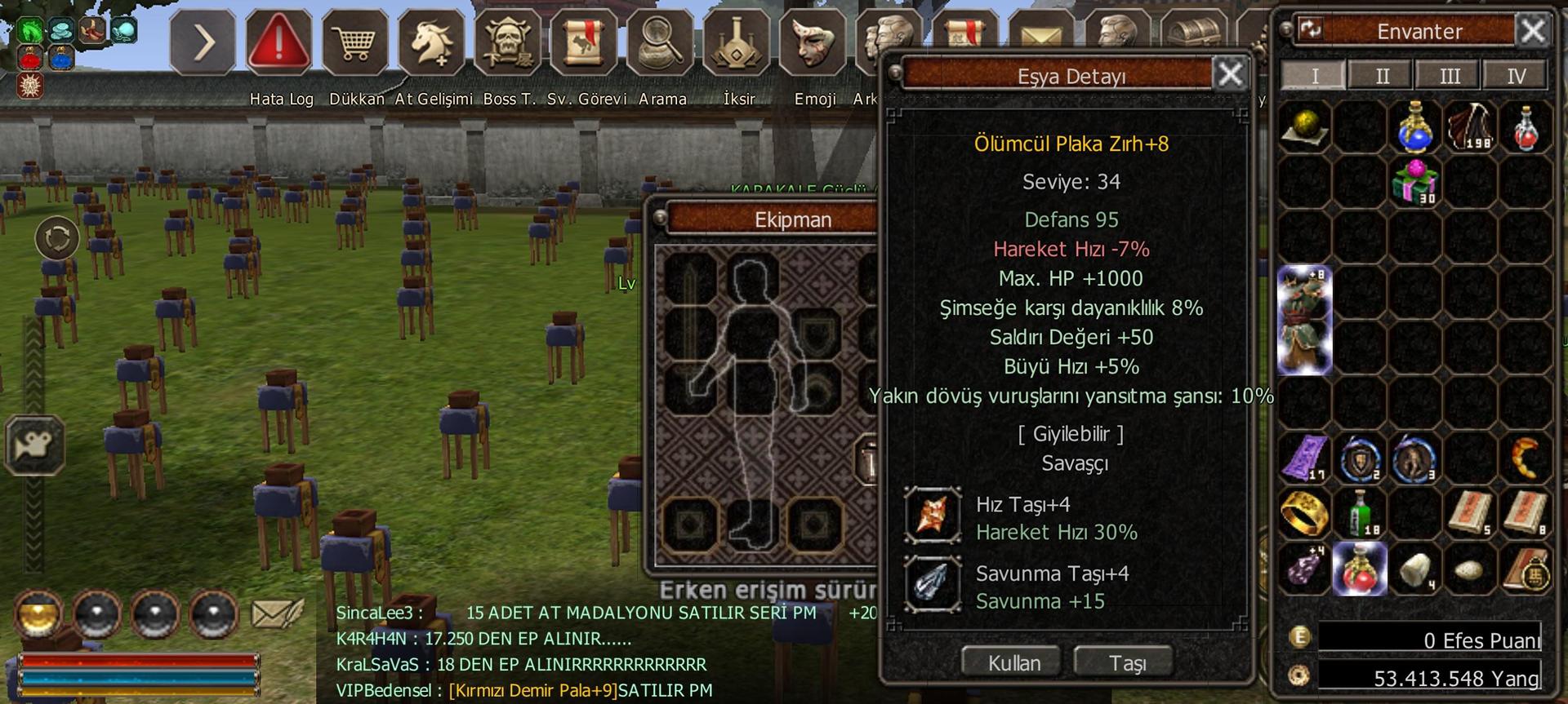 +8 ÖLÜMCÜL 4 TAS OLARAK EN UYGUNU